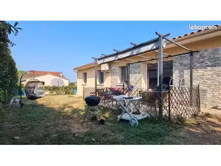 maison 100 m² 4ch avec garage et jardin