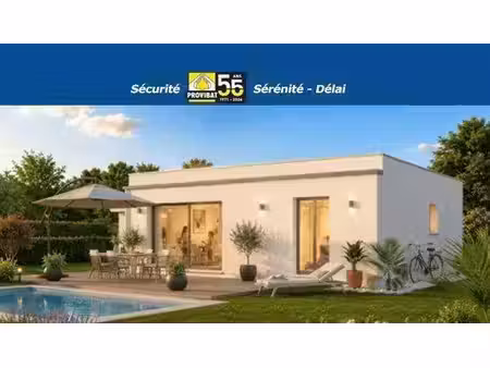 terrain avec maison neuf à vendre