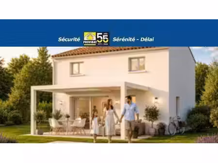 terrain avec maison neuf à vendre