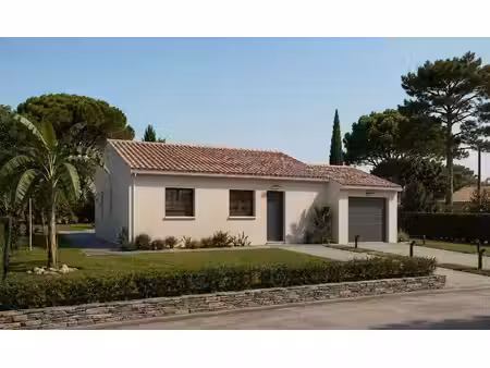terrain avec maison neuf à vendre