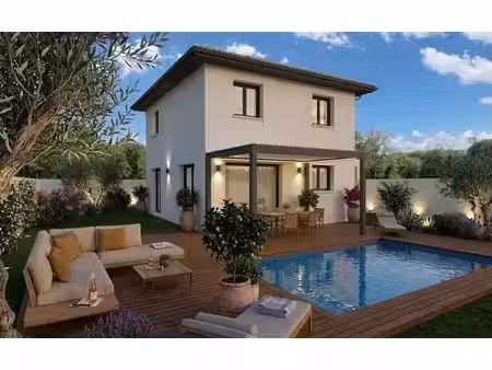 terrain avec maison neuf à vendre