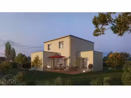 terrain avec maison neuf à vendre