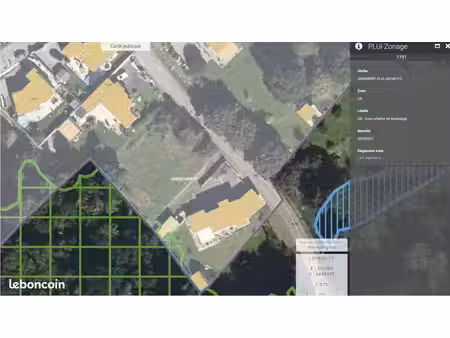 beau terrain constructible idéalement situé