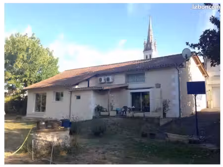 maison 160 m² avec jardin clos 1 000m²