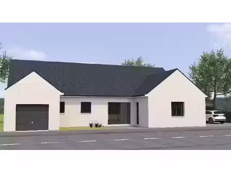 terrain avec maison neuf à vendre
