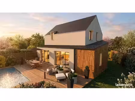 projet de construction d'une maison 120 m² avec terrain à pleneuf-val-andre (22)