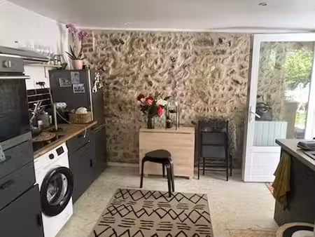 maison individuelle meublée 31 m² – jardin clos et terrasse