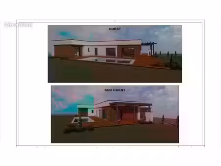 terrain constructible 3000m2 avec permis accordé