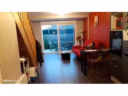a renover - maison mitoyenne t3 de 51 4m²  à abondant (à 500m du château)