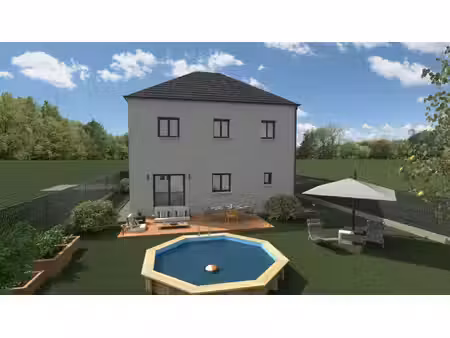 terrain avec maison neuf à vendre