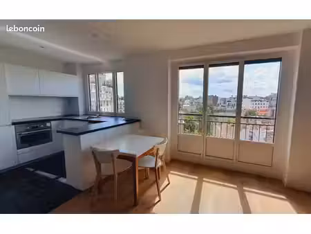 beau 3 pièces 57 m2 - lumineux  calme  rénové boulogne nord