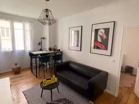 location / colocation – appartement meublé 3 pièces – 50 m² boulogne-billancourt — 1 850 c