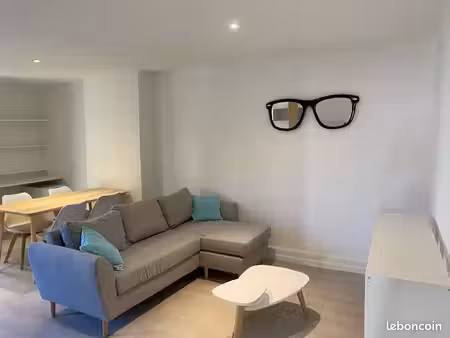 t2 meublé à louer 50m2-secteur gare