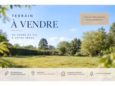 terrain à vendre collonges au mont d'or 753m2 300 000€