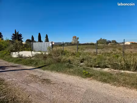 vend terrain 3800 mètres