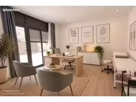 studio 15 m² hyper centre vergèze – local pro possible – entrée indépendante
