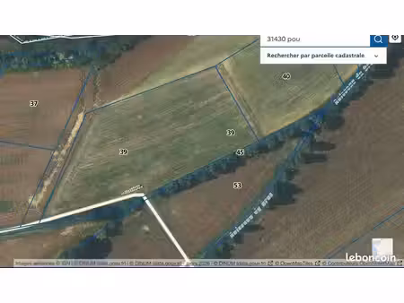 terres agricoles d'alluvions