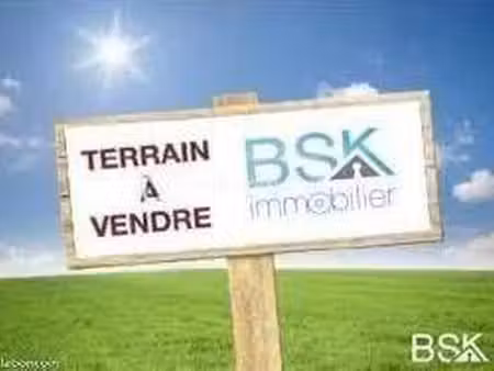 terrain constructible neuf à vendre