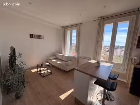 t2 36m² meublé et rénové balaruc-les-bains - à 5min des thermes
