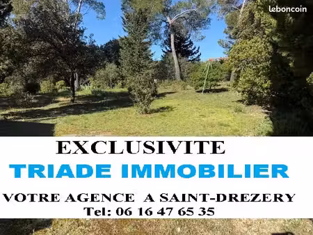 terrain 765 m² saint-bauzille-de-montmel