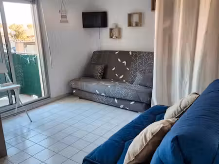 studio 19 m2 valras plage