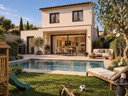 rare à poussan – votre maison familiale 3 chambres avec jardin & garage
