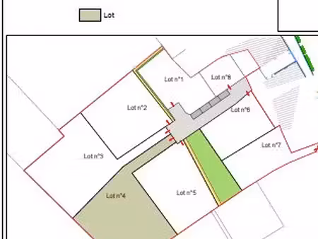 grand terrain viabilisé 1 242 m² - puydaniel 31190