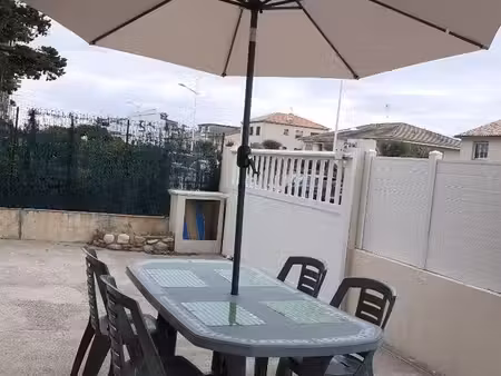 logement en rez de jardin à carnon-plage