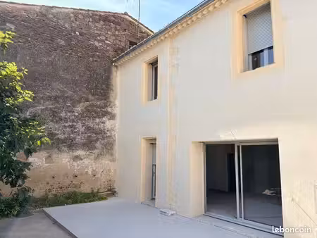 maison de village - 3 chambres - cour