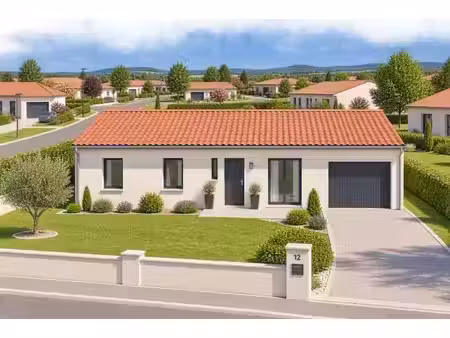 terrain avec maison neuf à vendre