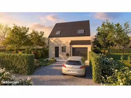 projet de construction d'une maison 76 m² avec terrain à pleugueneuc (35)
