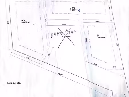 projet immobilier terrain