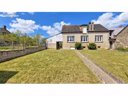 maison 80 m² – jardin clos  garage et vue campagne