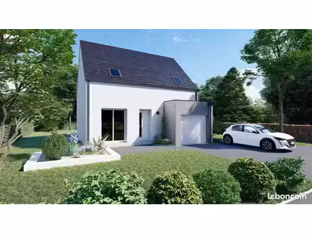 projet de construction d'une maison 73.67 m² avec terrain à dourdain (35)