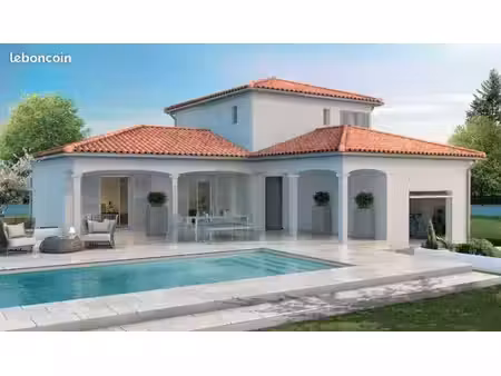 sur la commune de mios proche gujan-mestras  arcachon terrain de 600 m² pour un projet de 