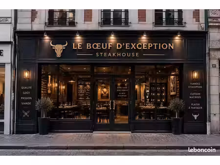 fonds de commerce  restaurant valenciennes