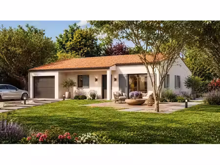 terrain avec maison neuf à vendre