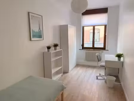 chambre meublée 12 m² • apl • visale • chru • facultés • 460 cc