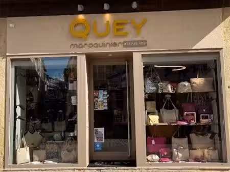 commerce de maroquinerie