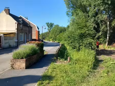terrain boisé à bâtir -constructible- environ 1300 m2 sur 59278 escautpont