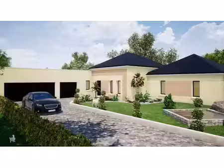terrain avec maison neuf à vendre