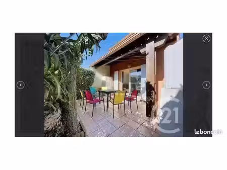 pavillon t3 + parking - le cap d’agde