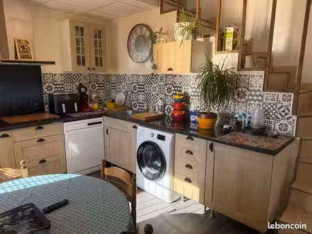 appartement meublé 70 m2 avec jardin - fourques