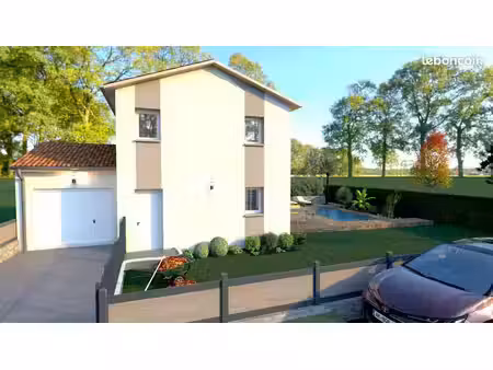 projet de construction d'une maison individuelle avec terrain de 300 m² à chatonnay (38)