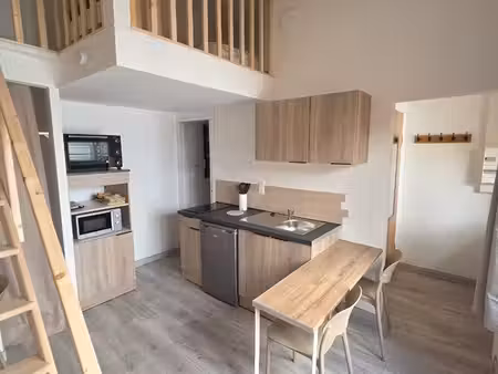 studio meublé avec mezzanine