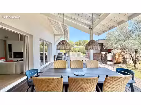 villa contemporaine 6 pièces – proche capbreton – piscine  pool-house & autonomie énergéti