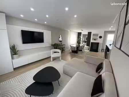 maison plain-pied  metz magny  rénovée avec sous-sol complet aménagé  167m2