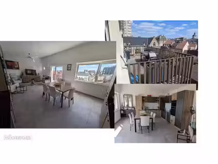appartement t5 de standing avec balcon et 3 ch centre ville
