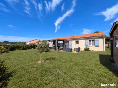 maison t4 plain-pied avec jardin