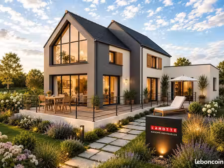 projet de construction d'une maison 200 m² avec terrain à saint-malo (35)